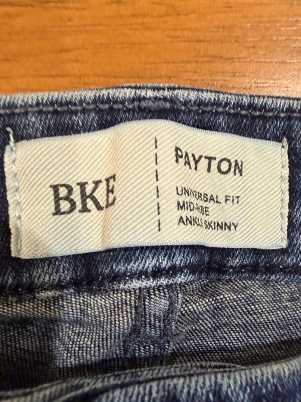 BKE ‘Payton’ Mid-Rise Ankle Skinny Jeans Size 28 - Picture 2 of 12